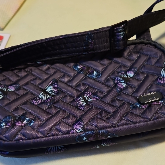 Lug Purple Quilted Shoulder Bag - Picture 1 of 1